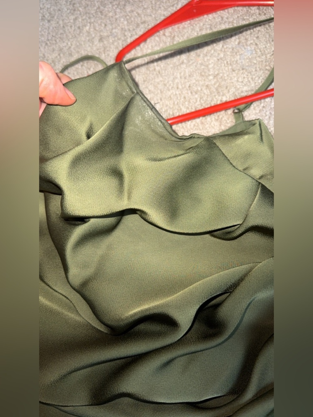 BIRDY GREY: BRIDESMAID DRESS MARTINI GREEN - MATTE SATIN -
STYLE: the Lydia - Picture 9 of 11